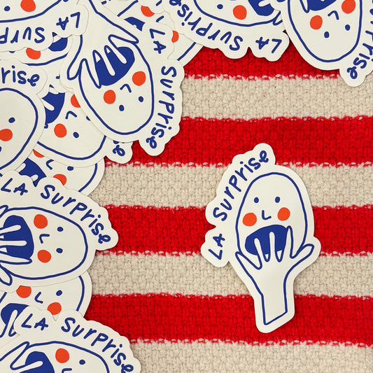 "La Surprise" Sticker (3" x 4.5")