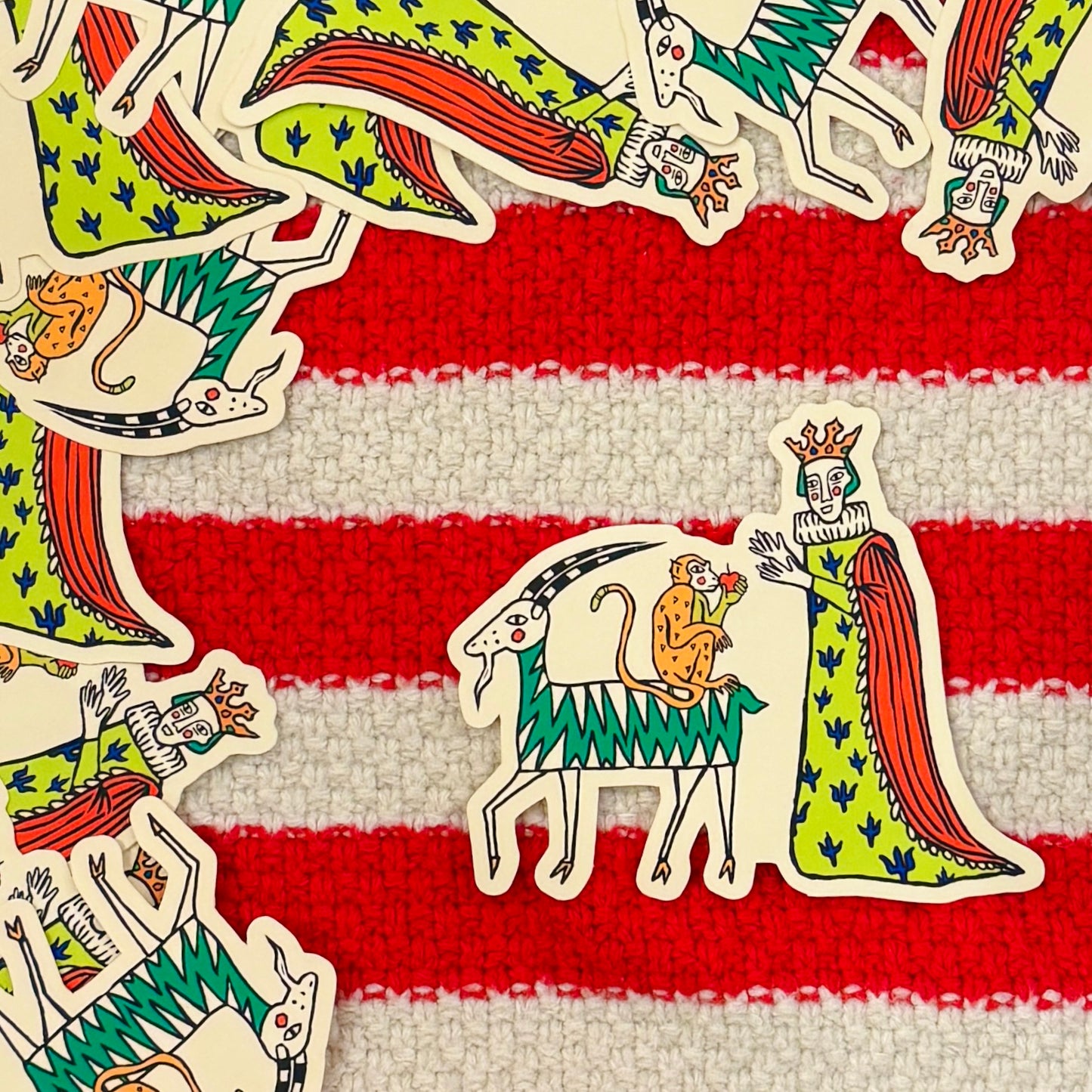 "The Royal Gift" Sticker (4" x 3.5")