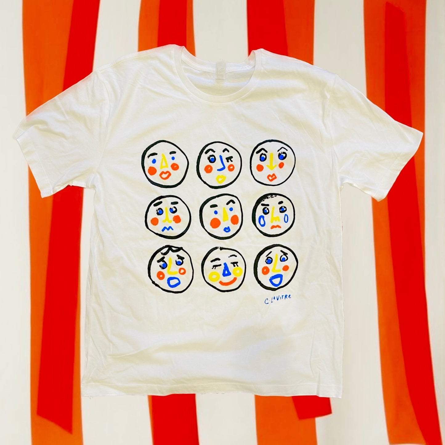 "9 Faces" T-shirt